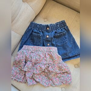 Oshkosh/carters Toddler Girls Skirt Bundle